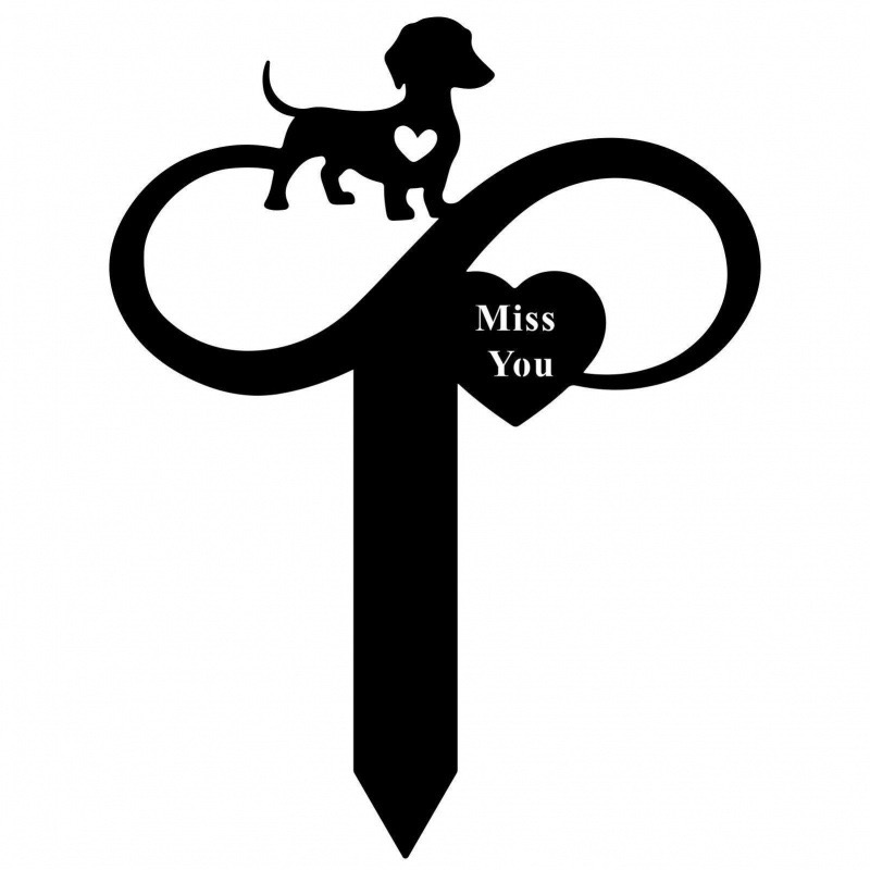 Nadgrobni kamen za ljubimce [Prilagodljive dimenzije i slika] - Модел А001