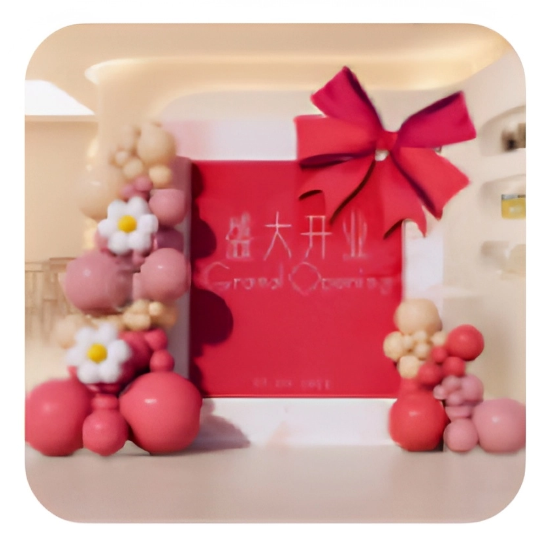 Dekoracija za otvaranje poslovanja