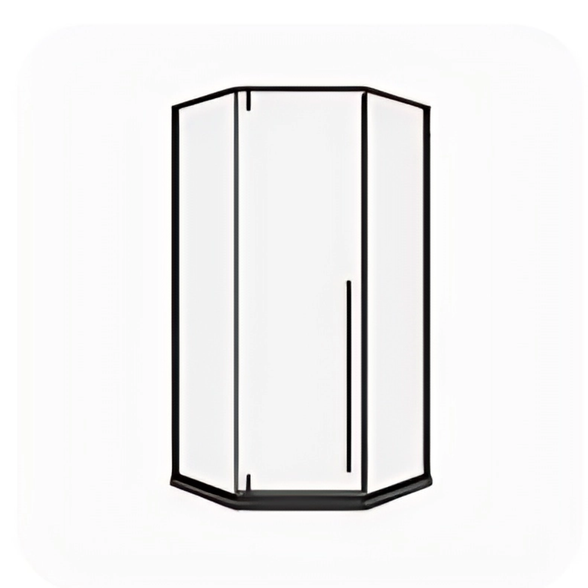 Tuš kabine u obliku dijamanta